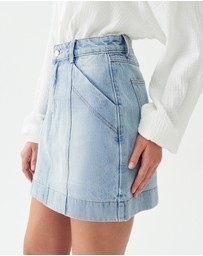 The Fated - Asha Denim Mini Skirt