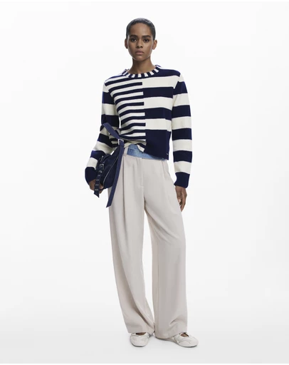 Desigual - Malmoe Striped Sweater
