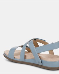 Vionic - Cypress Back Strap Sandal - Vintage Blue Haze