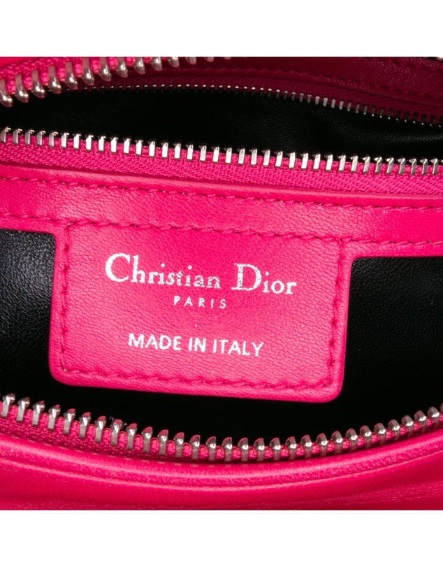 Pre-Loved by Azura Reborn - Pre-Loved Large Tricolor Lambskin Cannage Lady Dior