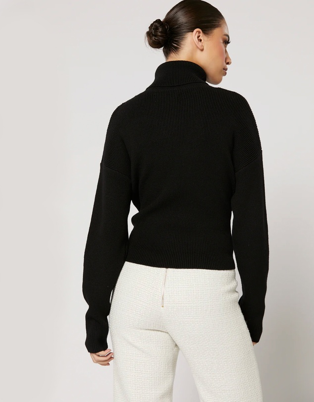 Winona - Mishka Tie Top Black