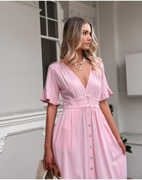 Esther & Co - Korbela Dress - Powder Pink