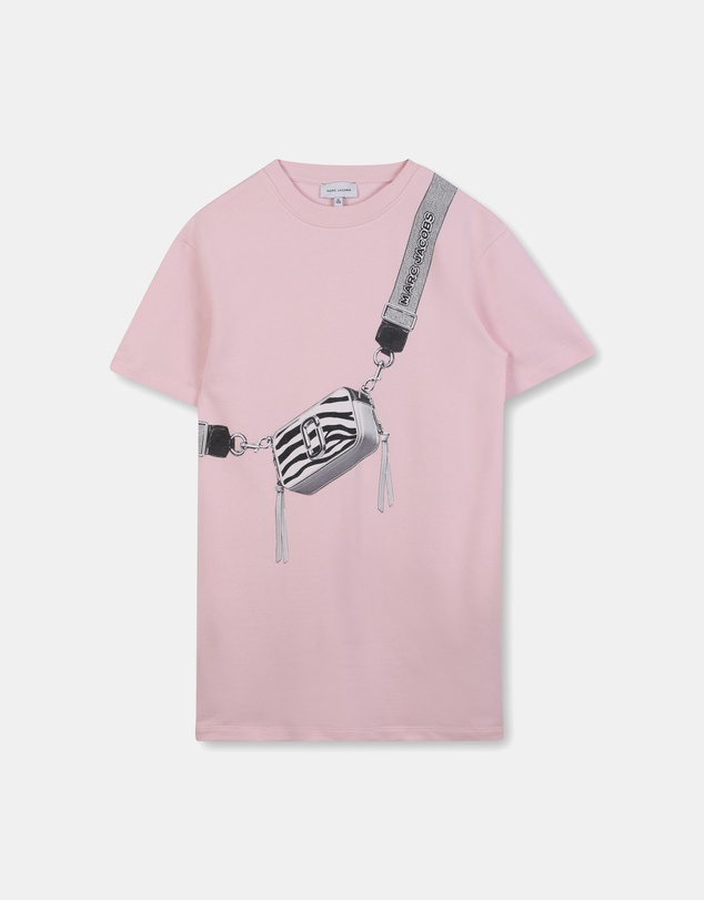 Marc Jacobs - Logo Bag Mini Shirt Dress - Kids-Teens
