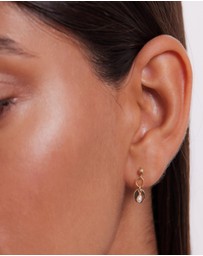 Alana Maria - Sia Freshwater Pearl Earrings - Gold