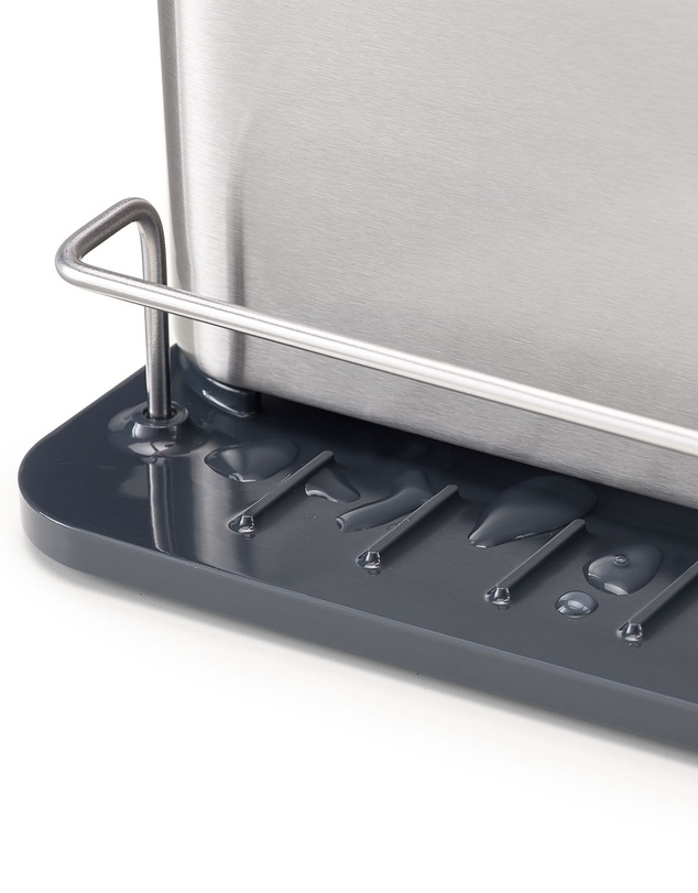 Joseph Joseph - Surface™ Stainless Steel Sink Area Oganiser (Grey)