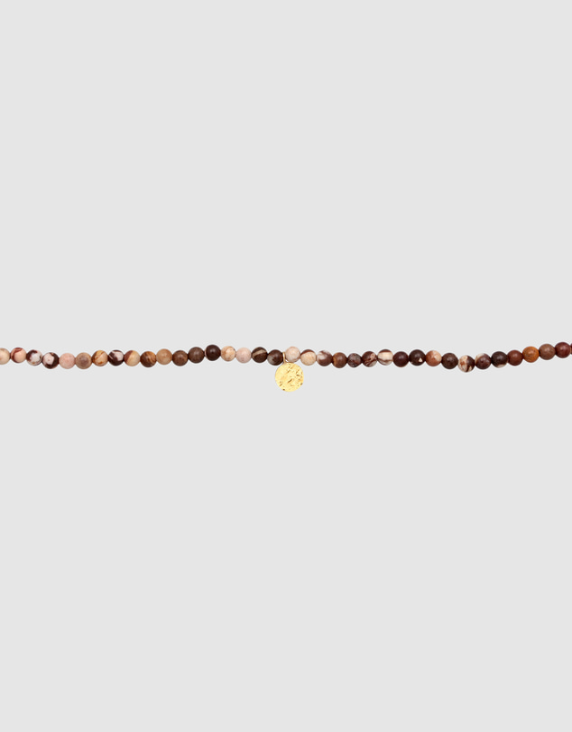 Elli Jewelry - Jasper Bead Necklace