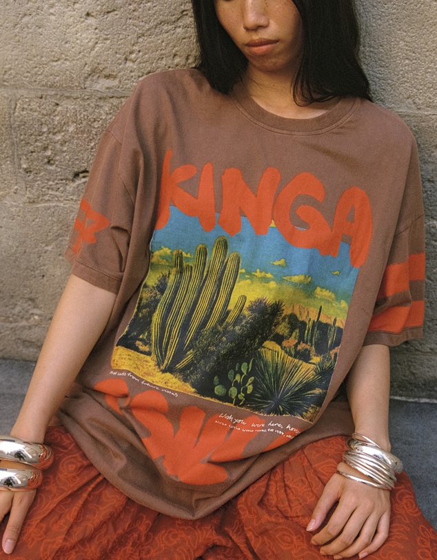 KINGA CSILLA - Red Cactus OG Tee