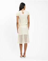 With Harper Lu - Sequin Fitted Tee
