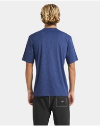 Billabong - Mens Shoreline Loose Fit Short Sleeve Rash Vest