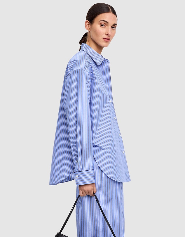ARKET - Contrast-Piping Cotton Shirt