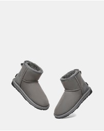 EVERAU - EverAU Ugg Mini Classic Double Faced Sheepskin Upper UGG Boots