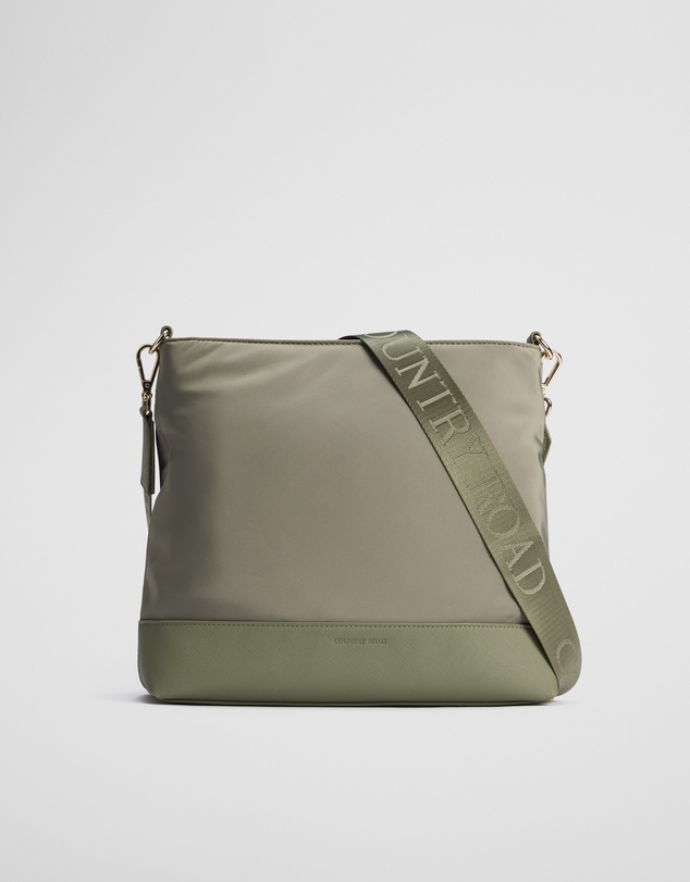 Country Road - Soft Top Zip Crossbody Bag