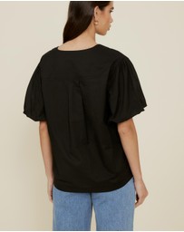 The Fated - Heritage Puff Sleeve Blouse