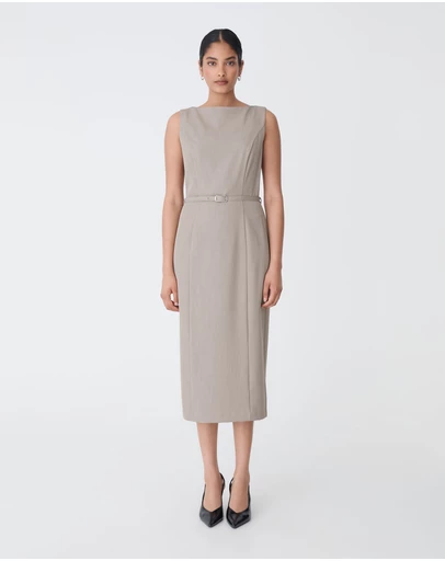 Forcast - Mila Pencil Midi Dress