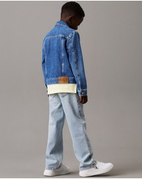 Calvin Klein Jeans - Boys Slim Denim Trucker Jacket