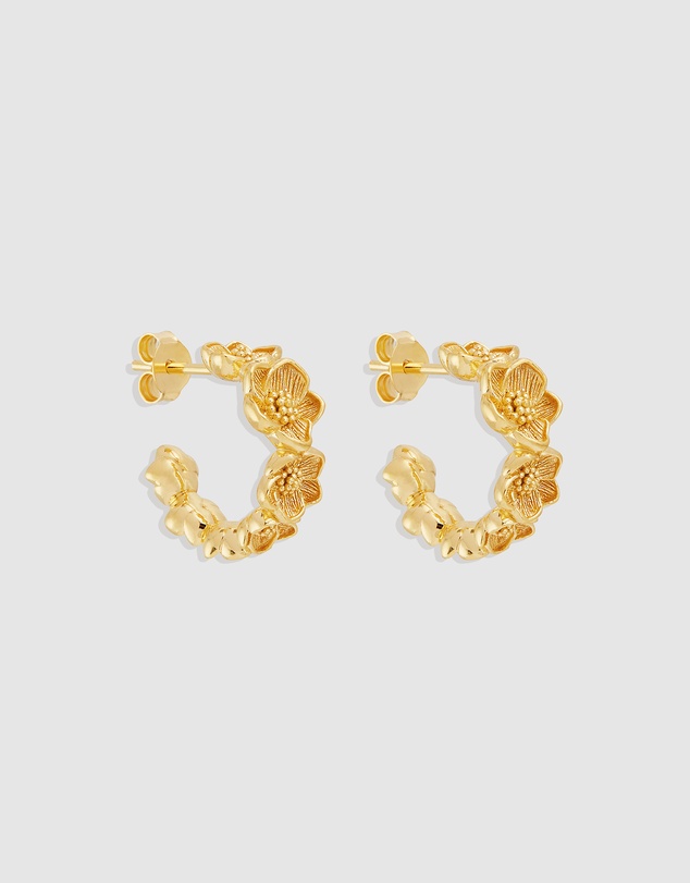 By Charlotte - Bloom With Grace Hoops