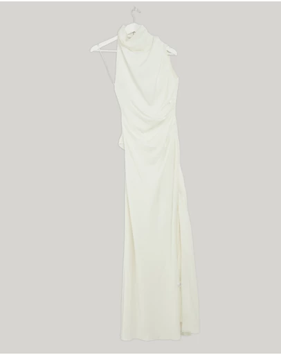 Revibe - Repaired MISHA The Constantina Satin Gown - AU 4