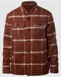 Fallen Footwear - Mens Lamb Jacket Brown
