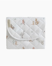 Living Textiles - Waterproof Travel Change Mat - Australiana