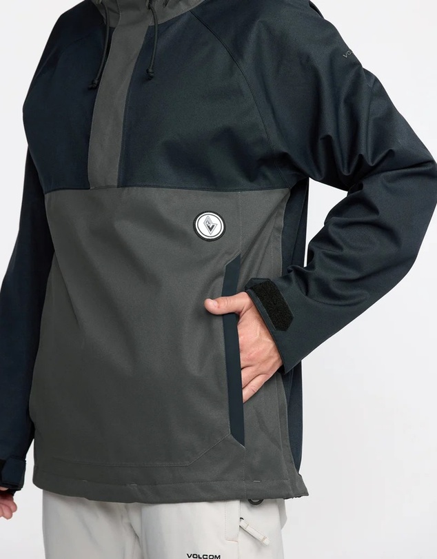 Volcom - Mens Hossegor 20K Pullover Snow Jacket
