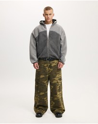 Cotton On - Hooded Teddy Jacket