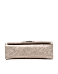 Pre-Loved by Azura Reborn - Pre-Loved Small Metallic Calfskin Crush Chain Shoulder Bag