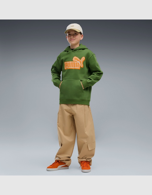 Puma - Essentials Logo Lab Relaxed Hoodie - Boys