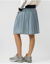 Lorna Jane - Relay Denim Pleat Skirt