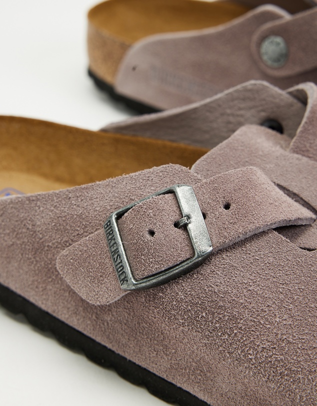 Birkenstock - Boston SFB Suede Leather Regular