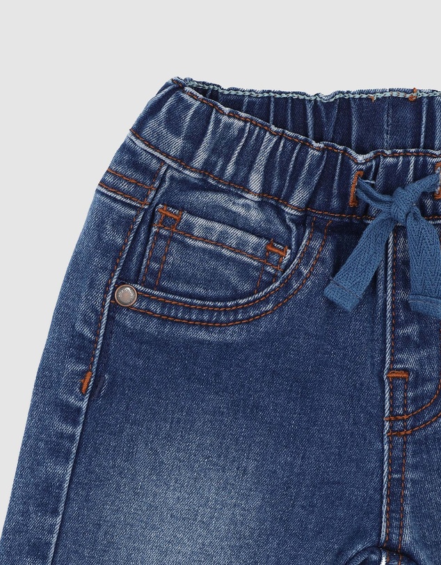 Fox & Finch - Boys Fox Pull On Denim Jeans 3-7 Yrs