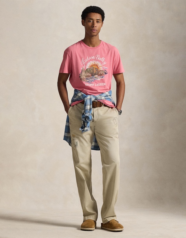 Polo Ralph Lauren - Classic Fit Jersey Graphic T-Shirt - ICONIC EXCLUSIVE