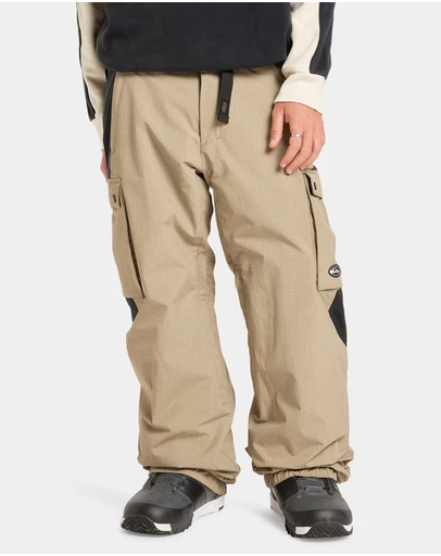 Quiksilver - Mens Snow Down Cargo Snow Pants