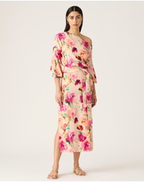 MOS The Label - Stella Knit One Shoulder Dress