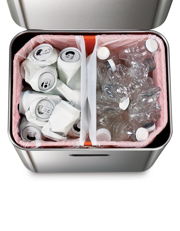 Joseph Joseph - Totem Max 60L Waste Separation & Recycling Unit (Stainless Steel)