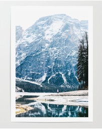 LEGGERA - Reflections of Lago di Braies Print