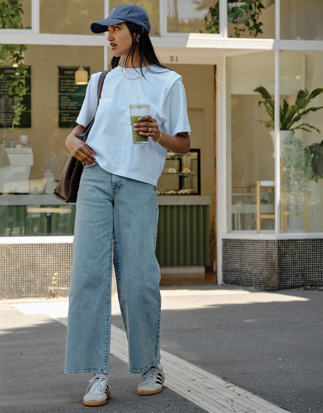 Ceres Life - Rainey Pleat Sleeve Tee