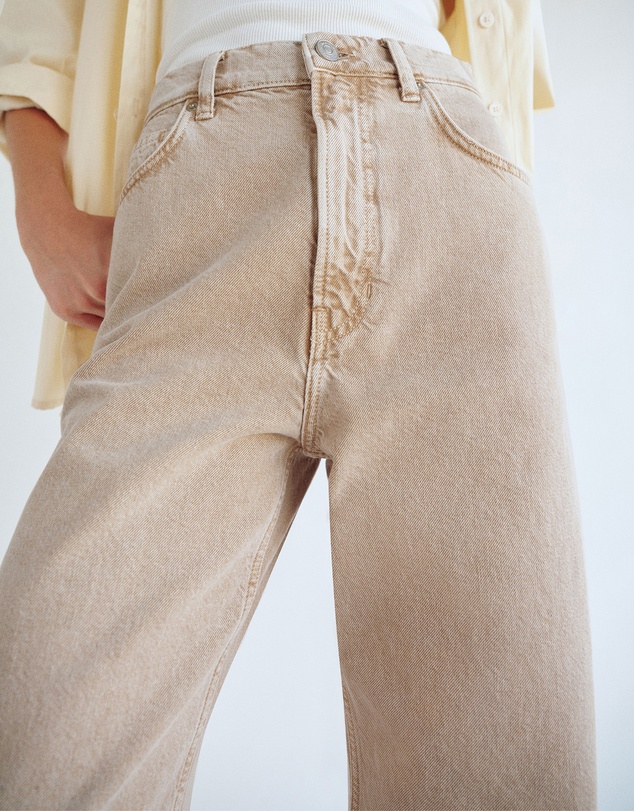 Reformation - Cary High Rise Slouchy Wide Leg Jeans