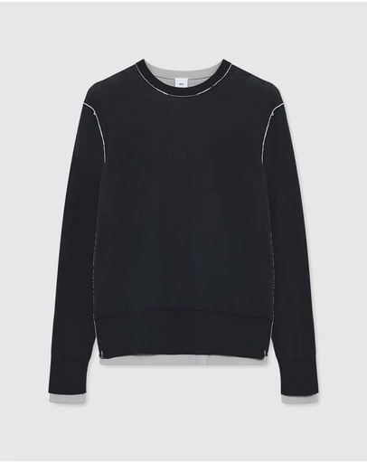 Won Hundred - Rune Two Layer Knit Sweater
