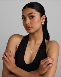 Michael Hill - Round St Christopher Pendant in Sterling Silver