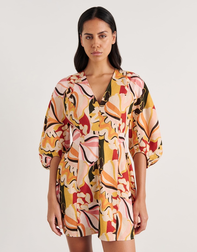 Jag - Lila Mini Dress