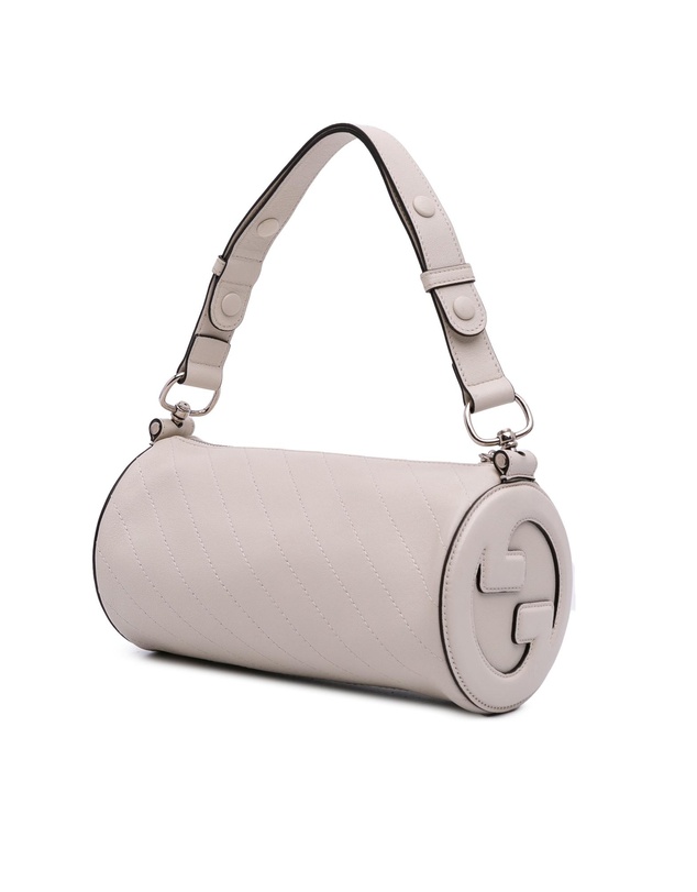 Pre-Loved by Azura Reborn - Pre-Loved gucci Quilted Leather Shoulder Bag with Adjustable Strap and Zipper Closure