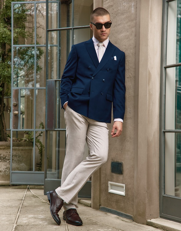 Tarocash - Winslow Double Breasted Suit Jacket