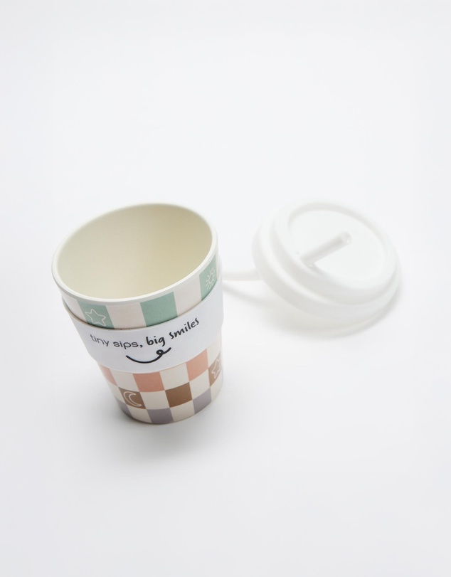 itti bitti - 240ml Baby Cino Keep Cup - Retro