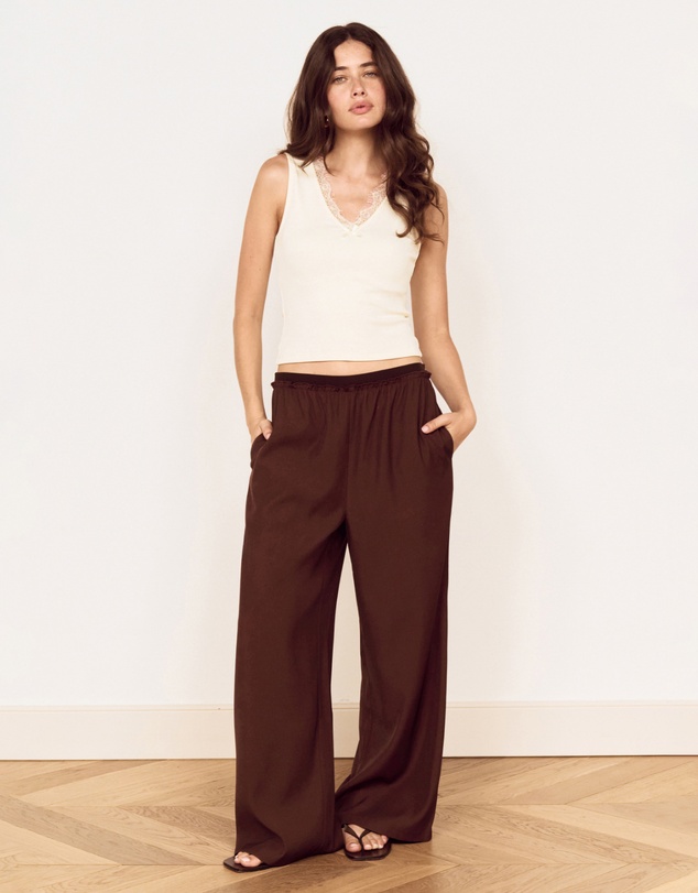 MINKPINK - Mira Elastic Waist Pants
