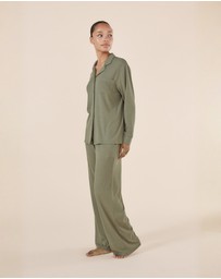 Gingerlilly - Emilia Ribbed Lounge PJ set