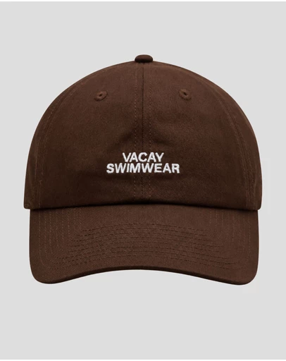 Vacay Swimwear - Logo Cap Chocolate