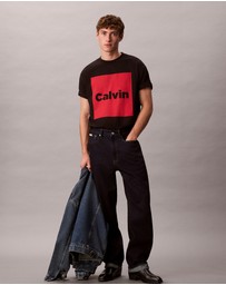 Calvin Klein Jeans - Logo Box Graphic Relaxed T-Shirt