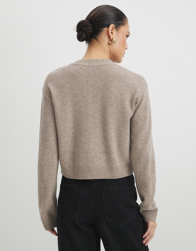 AERE - Sadie Merino Wool Cardigan