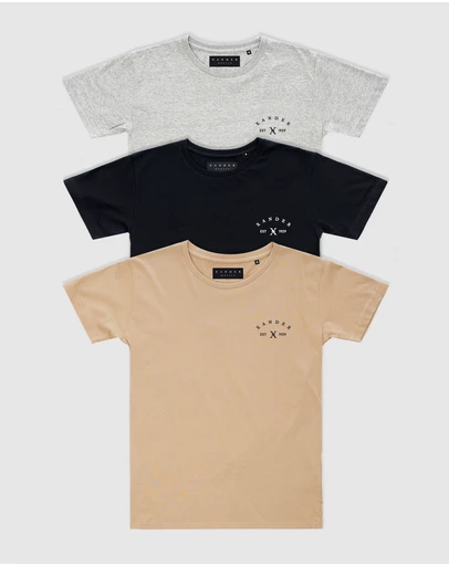 Xander - 3-Pack Fort Tee