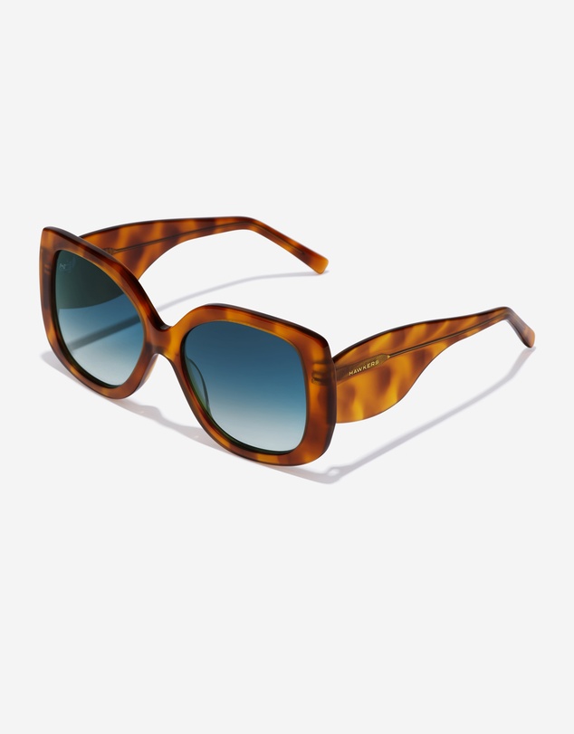 Hawkers Co - Hawkers - Fervor - sand havana blue Sunglasses for Men and Women UV400